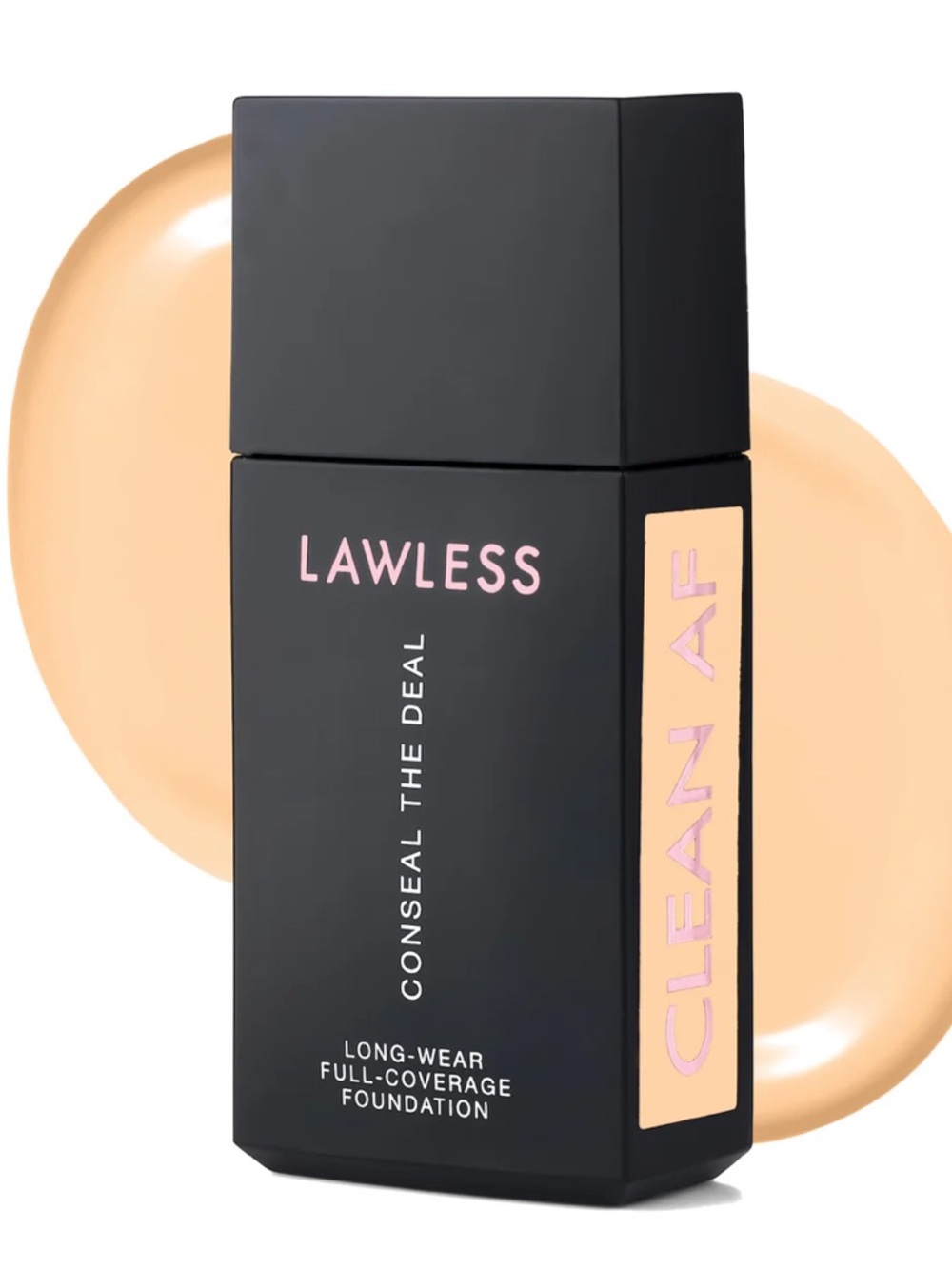 LAWLESS Clean AF Conceal The Deal Foundation — Champagne